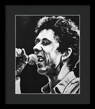 Load image into Gallery viewer, Shane McGowan - Framed Print - Melissa O&#39;Brien Art
