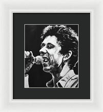 Load image into Gallery viewer, Shane McGowan - Framed Print - Melissa O&#39;Brien Art
