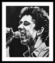 Load image into Gallery viewer, Shane McGowan - Framed Print - Melissa O&#39;Brien Art
