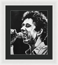 Load image into Gallery viewer, Shane McGowan - Framed Print - Melissa O&#39;Brien Art
