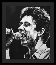 Load image into Gallery viewer, Shane McGowan - Framed Print - Melissa O&#39;Brien Art
