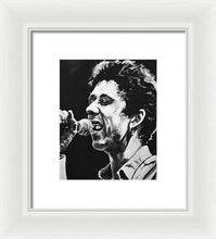 Load image into Gallery viewer, Shane McGowan - Framed Print - Melissa O&#39;Brien Art

