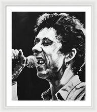 Load image into Gallery viewer, Shane McGowan - Framed Print - Melissa O&#39;Brien Art
