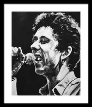 Load image into Gallery viewer, Shane McGowan - Framed Print - Melissa O&#39;Brien Art
