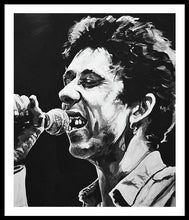 Load image into Gallery viewer, Shane McGowan - Framed Print - Melissa O&#39;Brien Art
