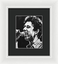 Load image into Gallery viewer, Shane McGowan - Framed Print - Melissa O&#39;Brien Art
