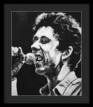 Load image into Gallery viewer, Shane McGowan - Framed Print - Melissa O&#39;Brien Art
