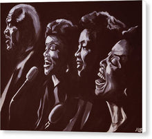 Load image into Gallery viewer, The Staple Singers - Canvas Print - Melissa O&#39;Brien Art
