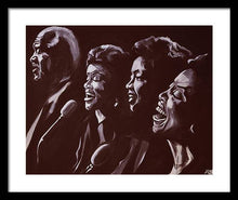 Load image into Gallery viewer, The Staple Singers - Framed Print - Melissa O&#39;Brien Art
