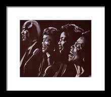 Load image into Gallery viewer, The Staple Singers - Framed Print - Melissa O&#39;Brien Art
