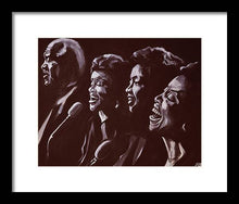 Load image into Gallery viewer, The Staple Singers - Framed Print - Melissa O&#39;Brien Art
