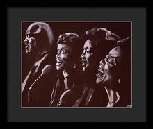 Load image into Gallery viewer, The Staple Singers - Framed Print - Melissa O&#39;Brien Art
