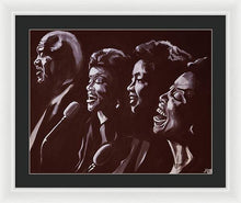 Load image into Gallery viewer, The Staple Singers - Framed Print - Melissa O&#39;Brien Art
