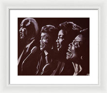 Load image into Gallery viewer, The Staple Singers - Framed Print - Melissa O&#39;Brien Art
