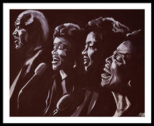 Load image into Gallery viewer, The Staple Singers - Framed Print - Melissa O&#39;Brien Art
