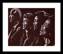 Load image into Gallery viewer, The Staple Singers - Framed Print - Melissa O&#39;Brien Art
