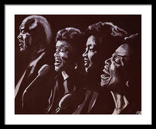 Load image into Gallery viewer, The Staple Singers - Framed Print - Melissa O&#39;Brien Art

