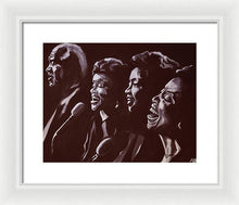Load image into Gallery viewer, The Staple Singers - Framed Print - Melissa O&#39;Brien Art
