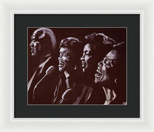 Load image into Gallery viewer, The Staple Singers - Framed Print - Melissa O&#39;Brien Art
