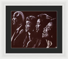 Load image into Gallery viewer, The Staple Singers - Framed Print - Melissa O&#39;Brien Art
