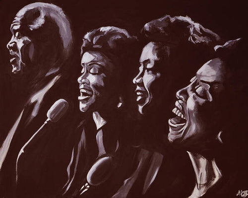 The Staple Singers - Art Print - Melissa O'Brien Art