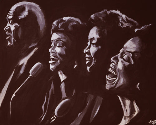 Staple Singers Fine Art Print - Melissa O'Brien Art