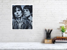 Load image into Gallery viewer, Mick and Keith Fine Art Print - Melissa O&#39;Brien Art
