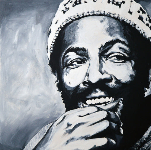 Marvin Gaye Fine Art Print - Melissa O'Brien Art