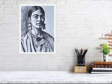 Load image into Gallery viewer, Frida Kahlo Fine Art Print - Melissa O&#39;Brien Art
