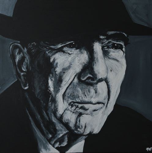 Leonard Cohen Fine Art Print - Melissa O'Brien Art