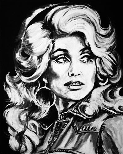 Dolly Parton Fine Art Print - Melissa O'Brien Art