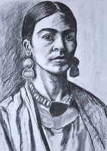Load image into Gallery viewer, Frida Kahlo Fine Art Print - Melissa O&#39;Brien Art

