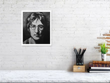 Load image into Gallery viewer, John Lennon Fine Art Print - Melissa O&#39;Brien Art
