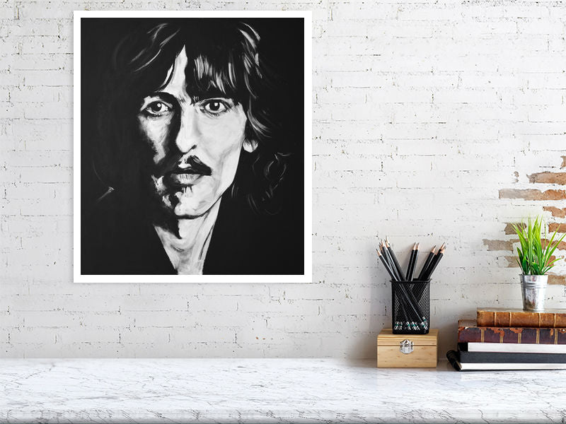 George Harrison Fine Art Print - Melissa O'Brien Art