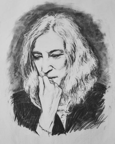 Patti Smith Fine Art Print - Melissa O'Brien Art