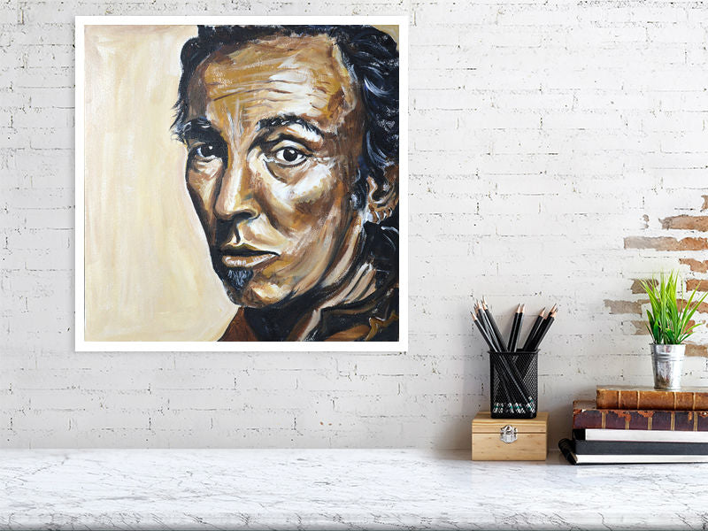 Bruce Springsteen Fine Art Print - Melissa O'Brien Art