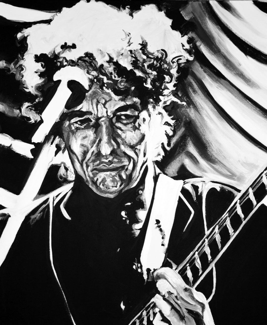 Bob Dylan Painting - Melissa O'Brien Art