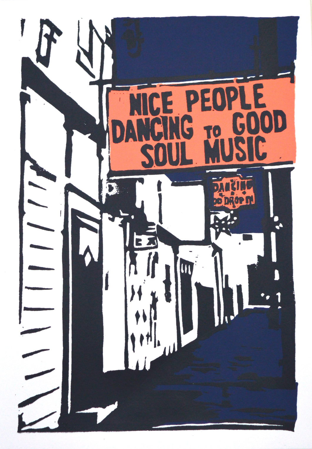 Nice People Screen Print - Melissa O'Brien Art