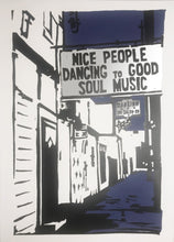 Load image into Gallery viewer, Nice People Silver Screen Print - Melissa O&#39;Brien Art
