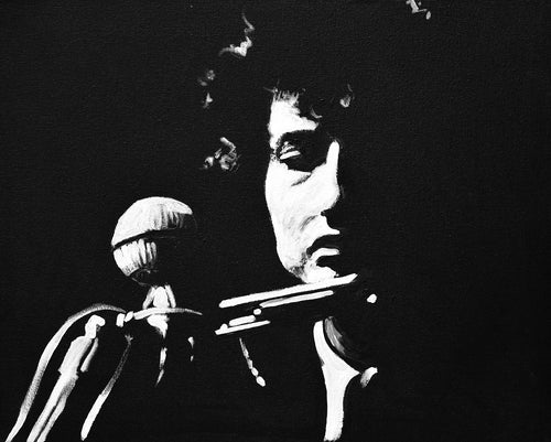 Bob Dylan Fine Art Print - Melissa O'Brien Art