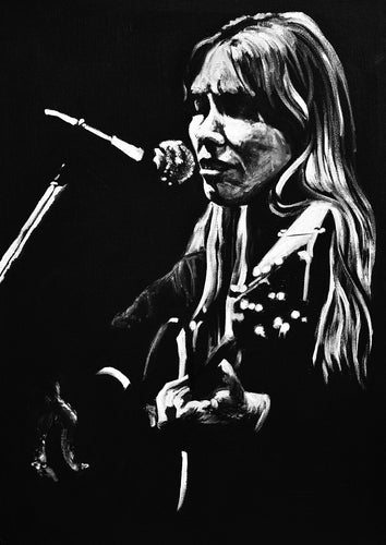 Joni Mitchell Fine Art Print - Melissa O'Brien Art