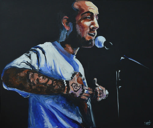 Mac Miller Fine Art Print - Melissa O'Brien Art