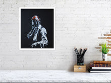 Load image into Gallery viewer, Bowie in Shadow Fine Art Print - Melissa O&#39;Brien Art
