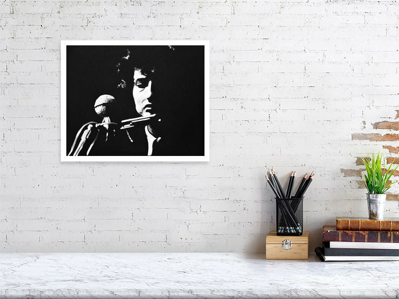 Bob Dylan Fine Art Print - Melissa O'Brien Art